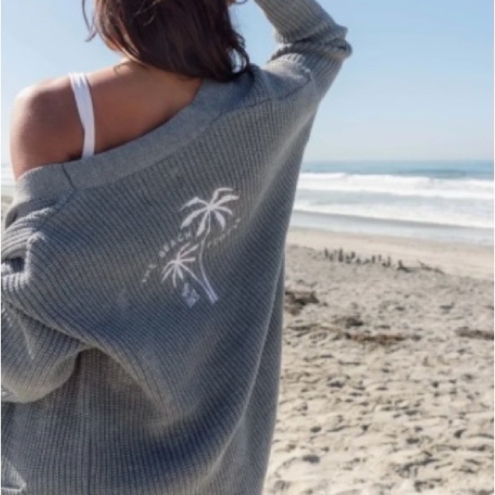 The Beach People Twin Palms Cardigan Size‎ M/L